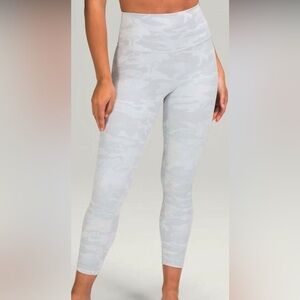 Lululemon white camo leggings